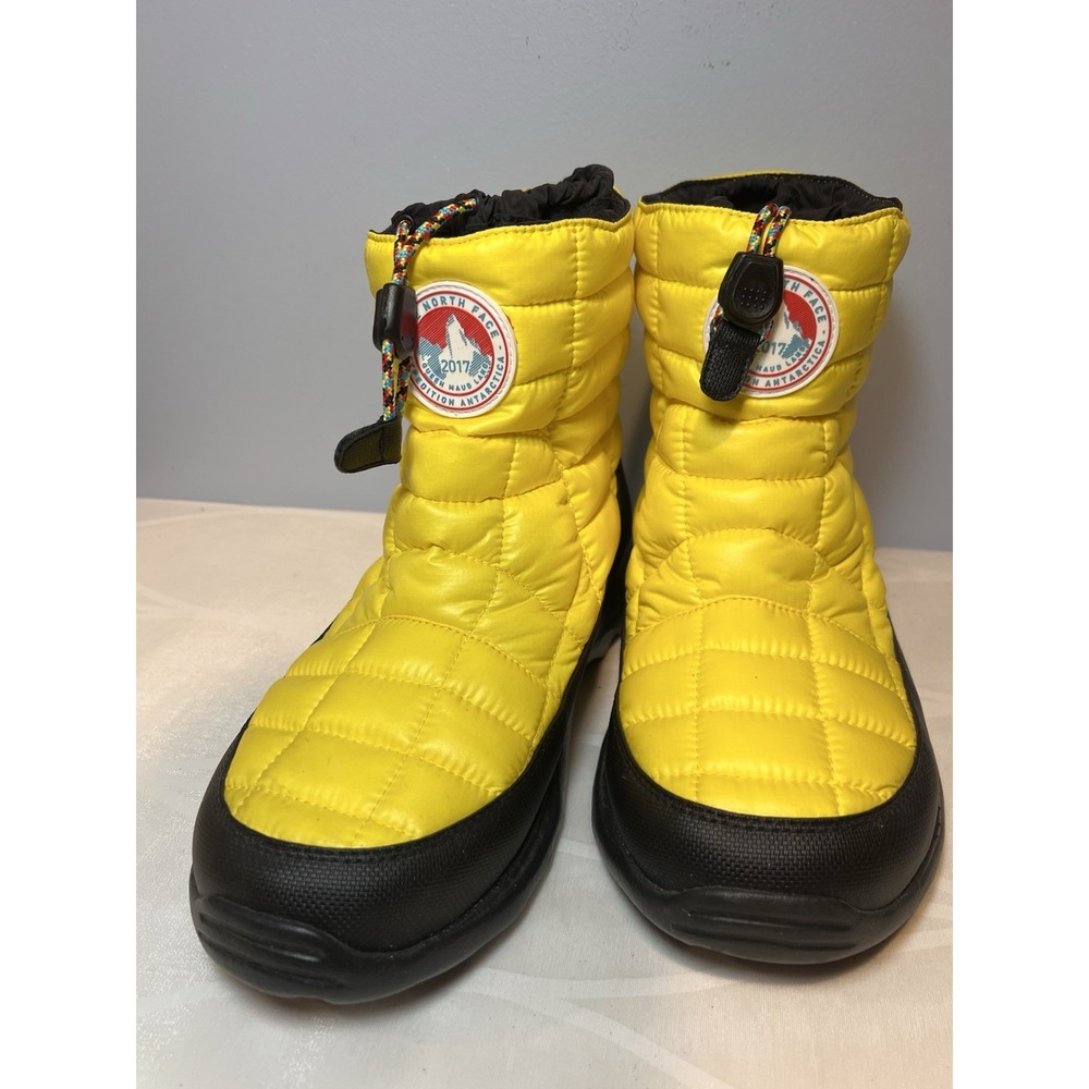 North Face 2017 Expedition Antarctica Thermo Ball Boots Men's Size 10 Yellow